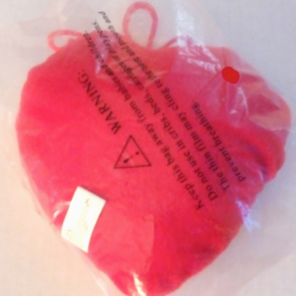 Flamingo Heart Mini Pillow, love birds door hanger. Wedding Anniversary. Vintage - Picture 4 of 4